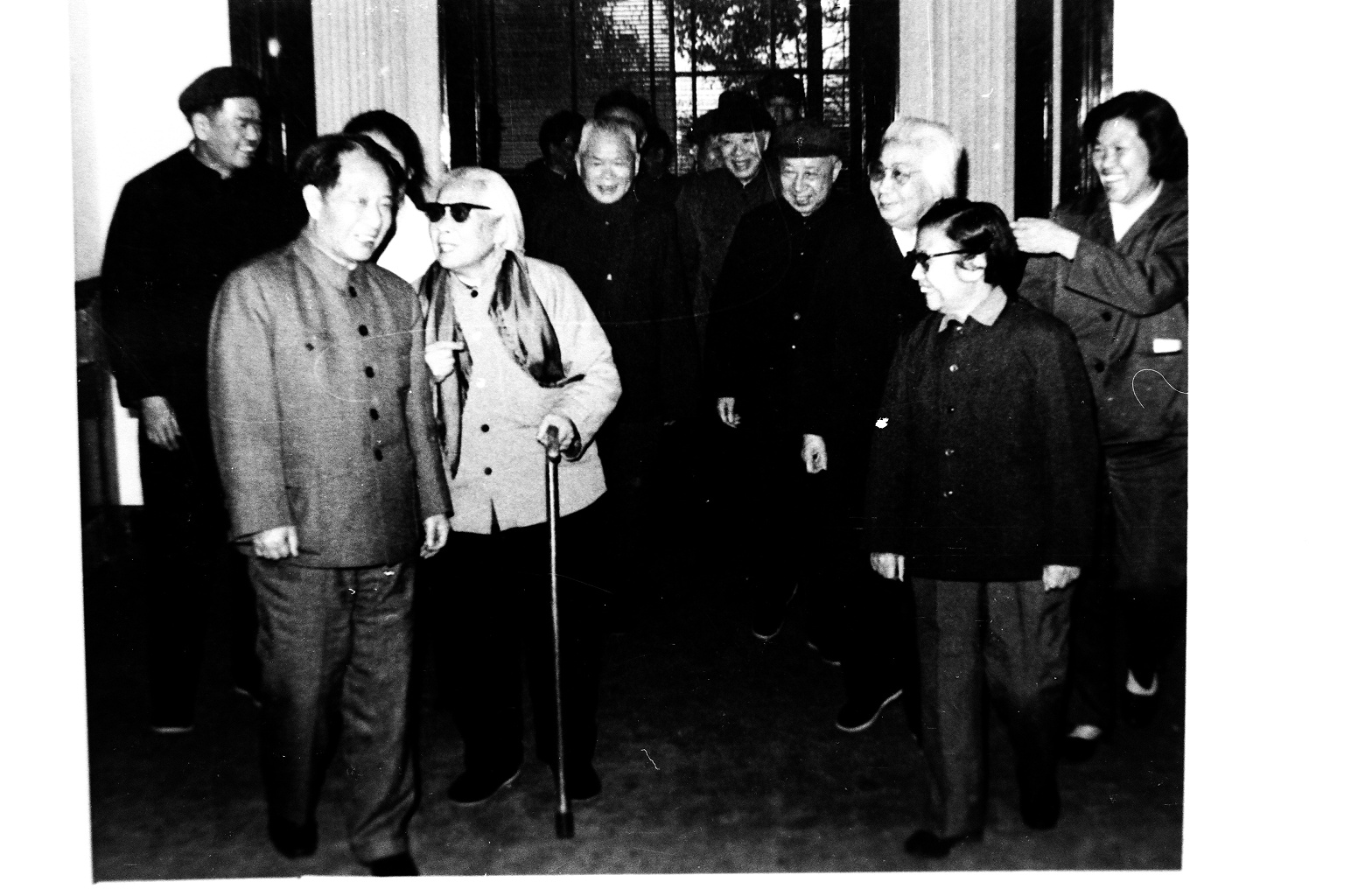 1983年2月16日，胡耀邦在长沙看望帅孟奇