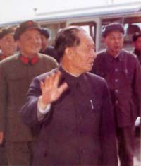 1984年，胡耀邦视察铁岭